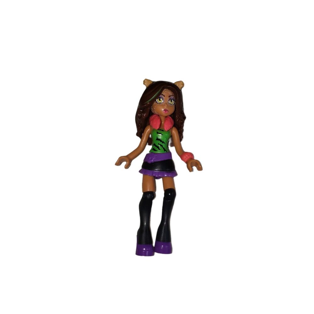 Monster High Mega Bloks Clawdeen Wolf Mini Figure See Description GUC